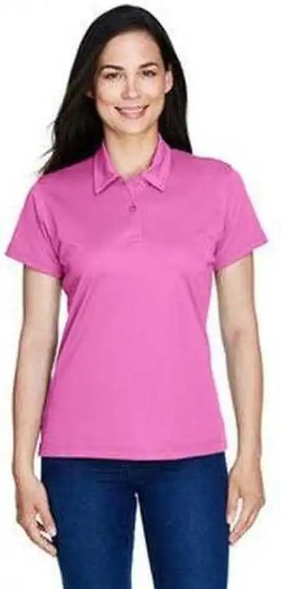 Team 365 Tt21w Ladies’ Command Snag Protection Polo Sport Chrity Pink