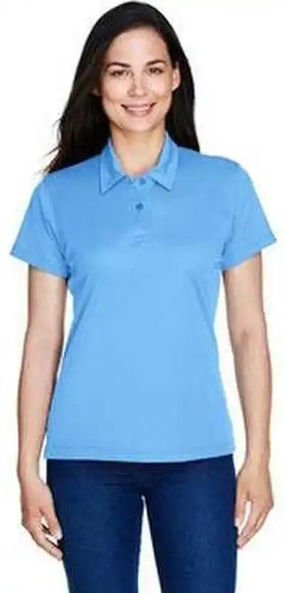 Team 365 Tt21w Ladies’ Command Snag Protection Polo Sport Light Blue