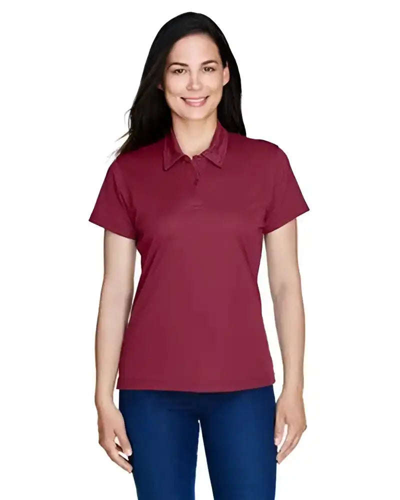 Team 365 Tt21w Ladies’ Command Snag Protection Polo - Sport Maroon