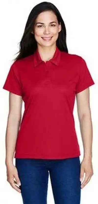 Team 365 Tt21w Ladies’ Command Snag Protection Polo - Sport Scarlet Red
