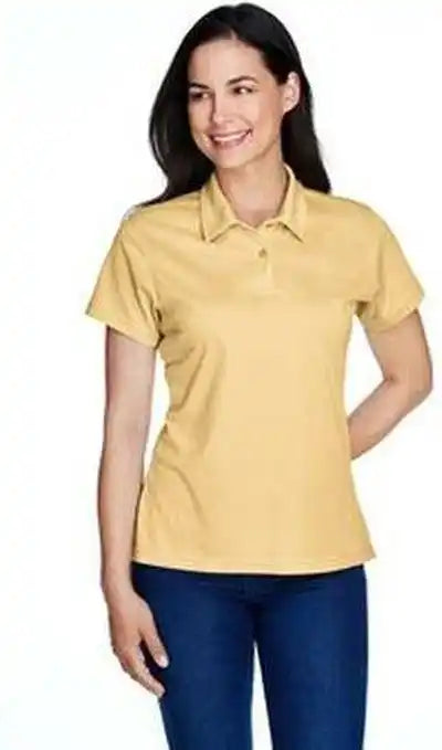 Team 365 Tt21w Ladies’ Command Snag Protection Polo - Sport Vegas Gold