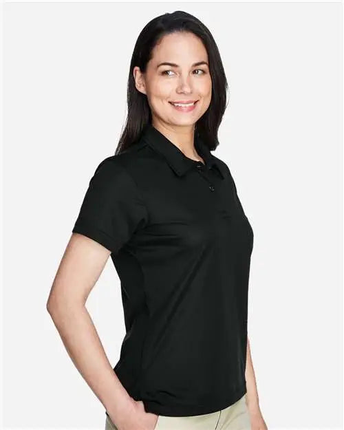 Team 365 Tt21w Women’s Command Snag Protection Polo - Black