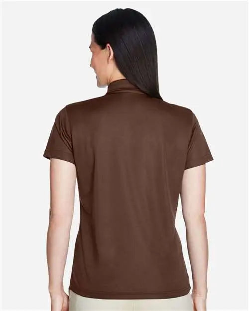 Team 365 Tt21w Women’s Command Snag Protection Polo - Sport Dark Brown