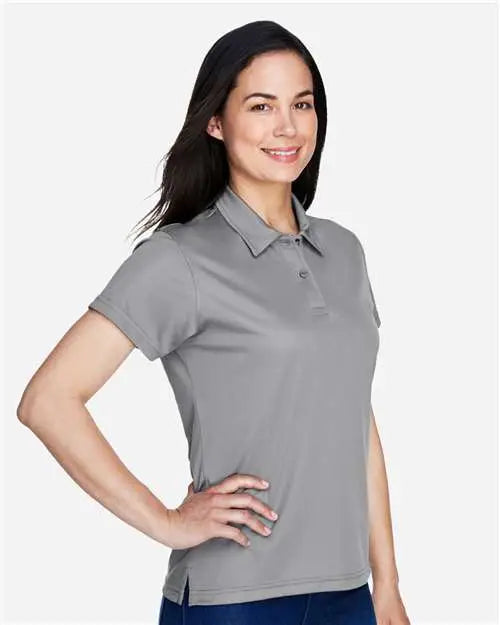 Team 365 Tt21w Women’s Command Snag Protection Polo - Sport Graphite