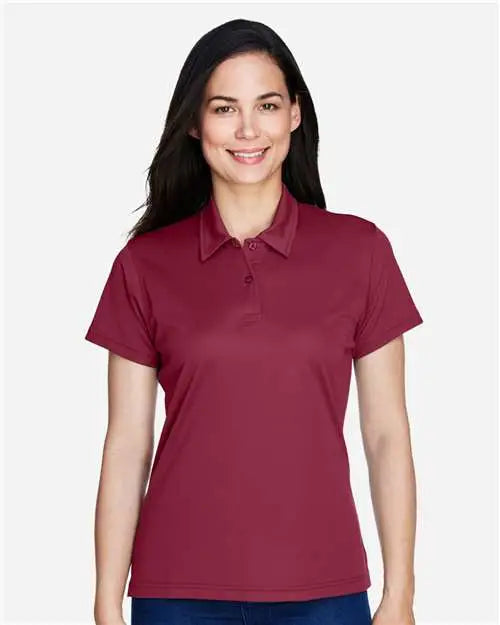 Team 365 Tt21w Women’s Command Snag Protection Polo - Sport Maroon