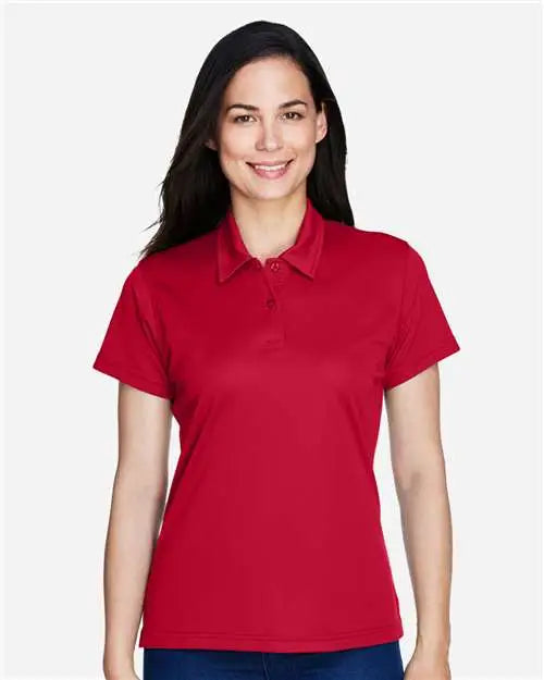 Team 365 Tt21w Women’s Command Snag Protection Polo - Sport Scarlet Red