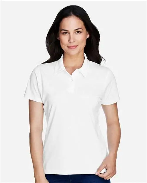 Team 365 Tt21w Women’s Command Snag Protection Polo - White