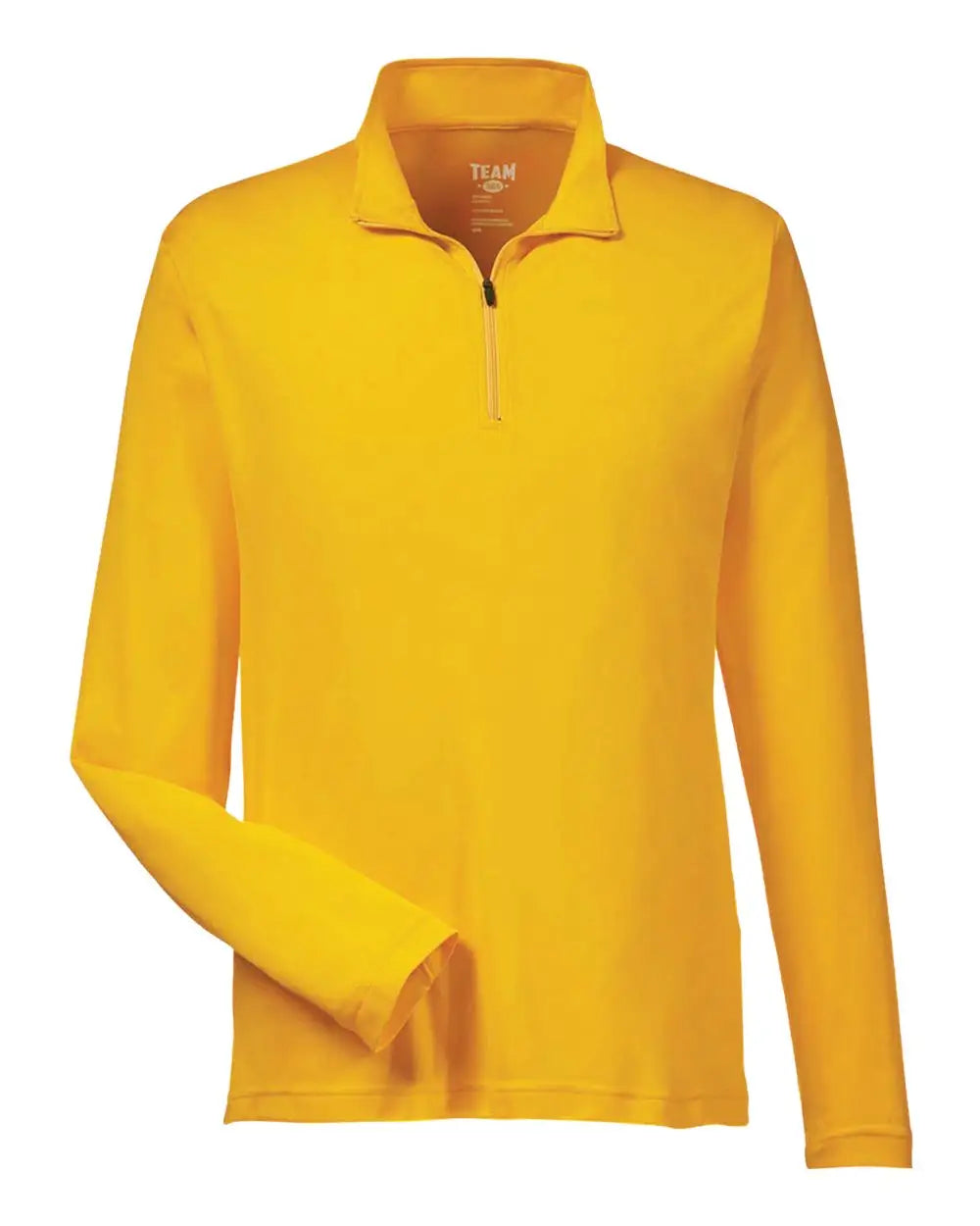 Team 365 Tt31 Men’s Zone Performance Quarter-zip Pullover - Sport Athletic Gold - Xs