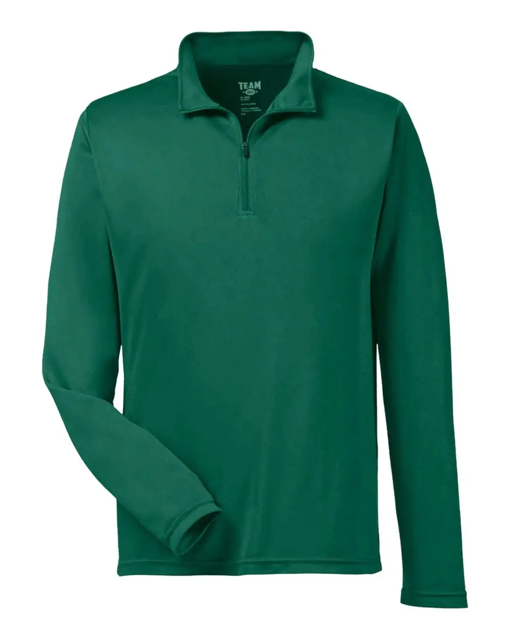 Team 365 Tt31 Men’s Zone Performance Quarter-zip Pullover - Sport Forest - Xs