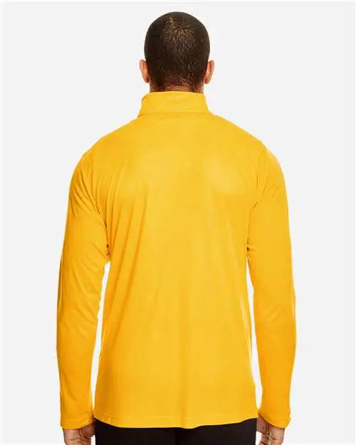 Team 365 Tt31 Men’s Zone Performance Quarter-zip Pullover - Sport Athletic Gold