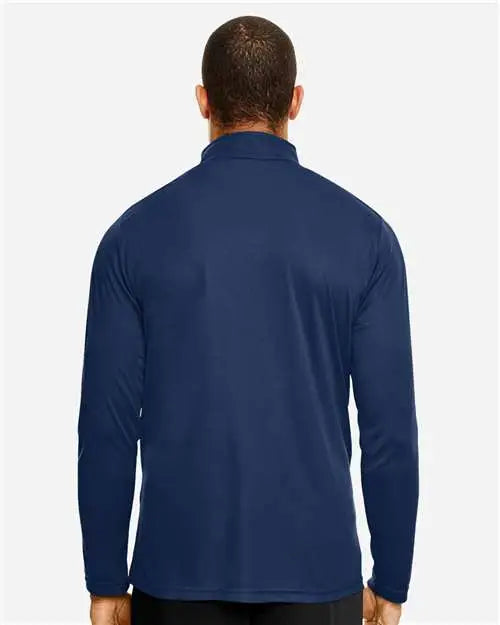 Team 365 Tt31 Men’s Zone Performance Quarter-zip Pullover - Sport Dark Navy