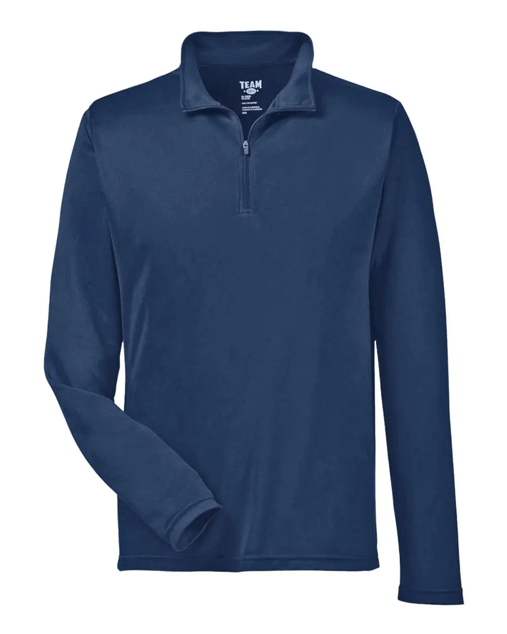 Team 365 Tt31 Men’s Zone Performance Quarter-zip Pullover - Sport Dark Navy - Xs
