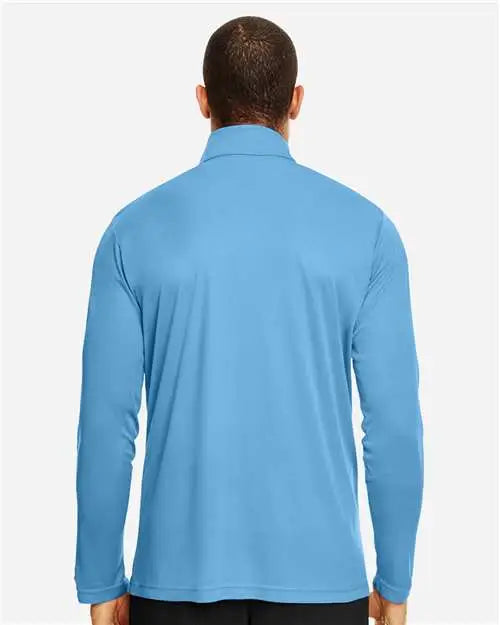 Team 365 Tt31 Men’s Zone Performance Quarter-zip Pullover - Sport Light Blue