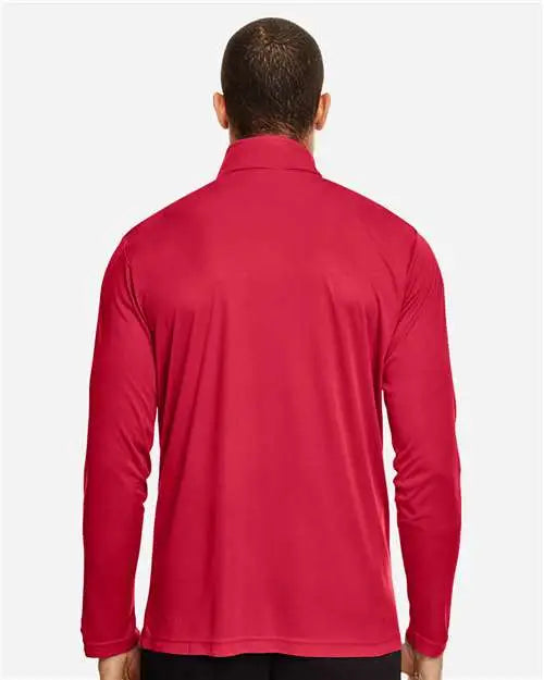 Team 365 Tt31 Men’s Zone Performance Quarter-zip Pullover - Sport Red