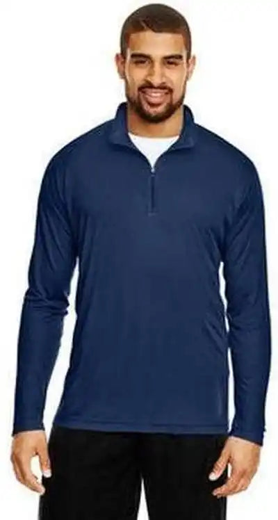 Team 365 Tt31 Men’s Zone Performance Quarter Zip Sport Dark Navy
