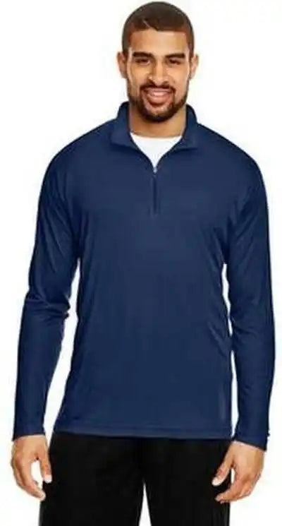 Team 365 Tt31 Men’s Zone Performance Quarter Zip Sport Dark Navy