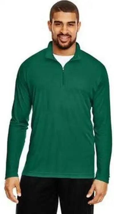 Team 365 Tt31 Men’s Zone Performance Quarter Zip Sport Forest