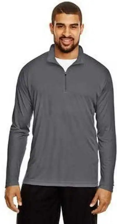 Team 365 Tt31 Men’s Zone Performance Quarter Zip Sport Graphite