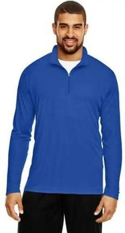 Team 365 Tt31 Men’s Zone Performance Quarter Zip Sport Royal