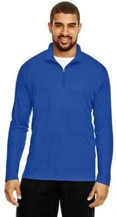 Team 365 Tt31 Men’s Zone Performance Quarter Zip Sport Royal