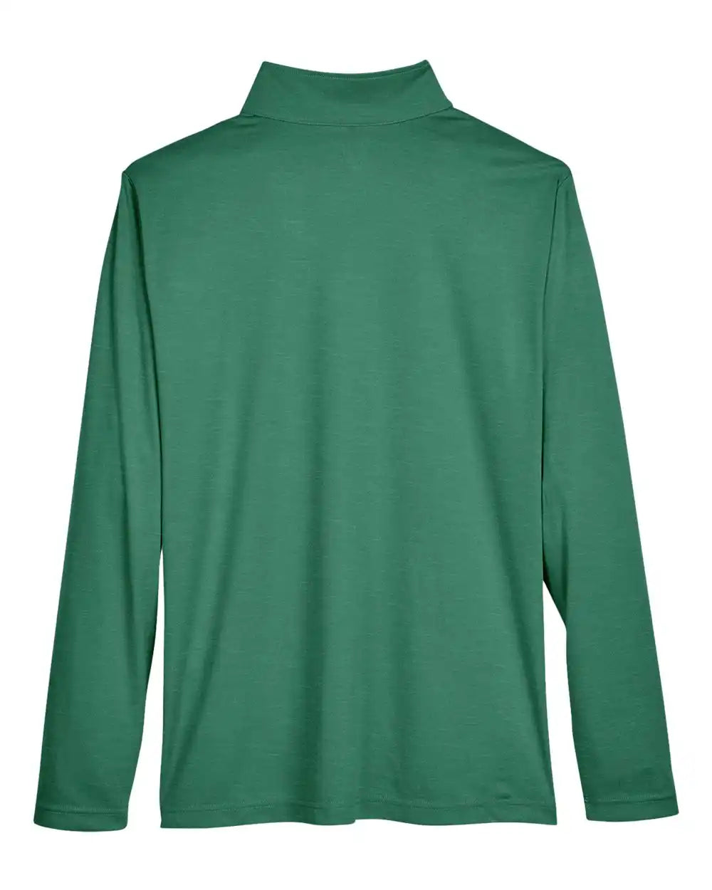 Team 365 Tt31h Men’s Zone Sonic Heather Performance Quarter-zip Pullover - Sport Forest - Xs