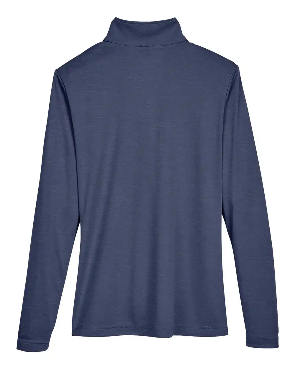 Team 365 Tt31hw Women’s Zone Sonic Heather Performance Quarter-zip Pullover - Sport Dark Navy - Xs