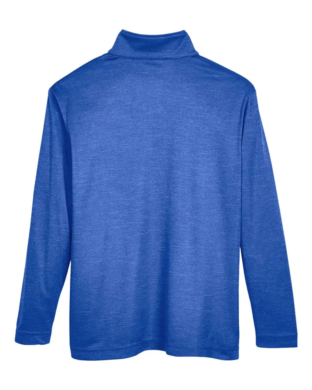 Team 365 Tt31hy Youth Zone Sonic Heather Performance Quarter-zip Pullolver - Sport Royal