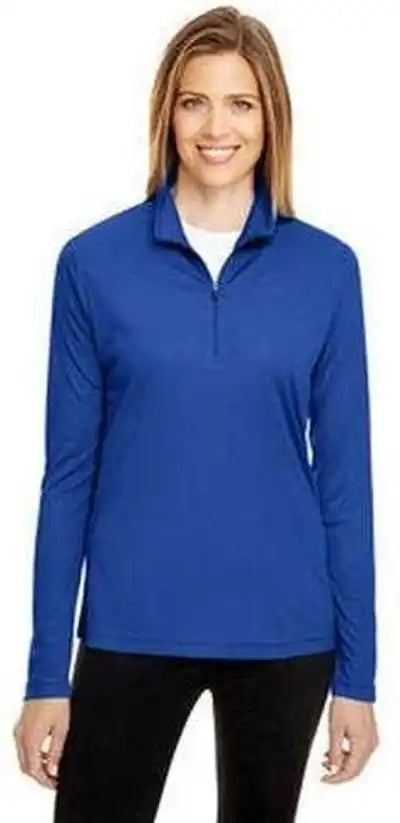 Team 365 Tt31w Ladies’ Zone Performance Quarter Zip Sport Royal