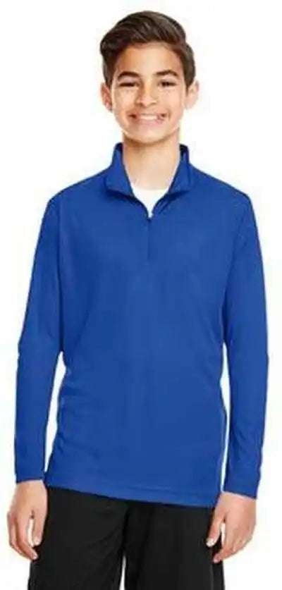 Team 365 Tt31y Youth Zone Performance Quarter-zip - Sport Royal