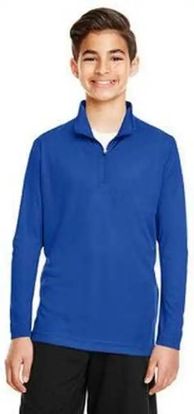 Team 365 Tt31y Youth Zone Performance Quarter-zip - Sport Royal