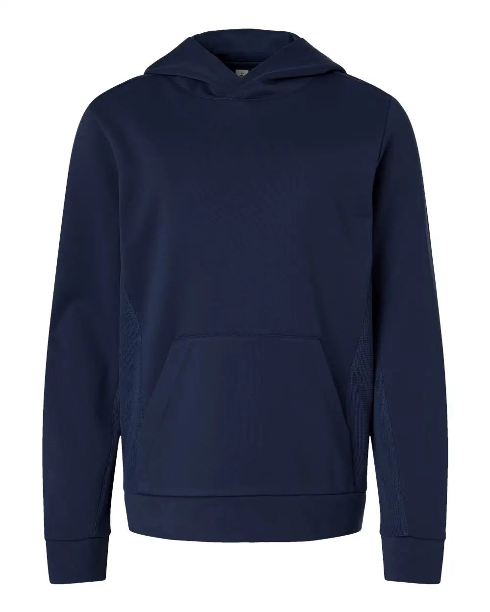 Team 365 Tt400y Youth Squad Hooded Tech Fleece Pullover - Sport Dark Navy - Xs