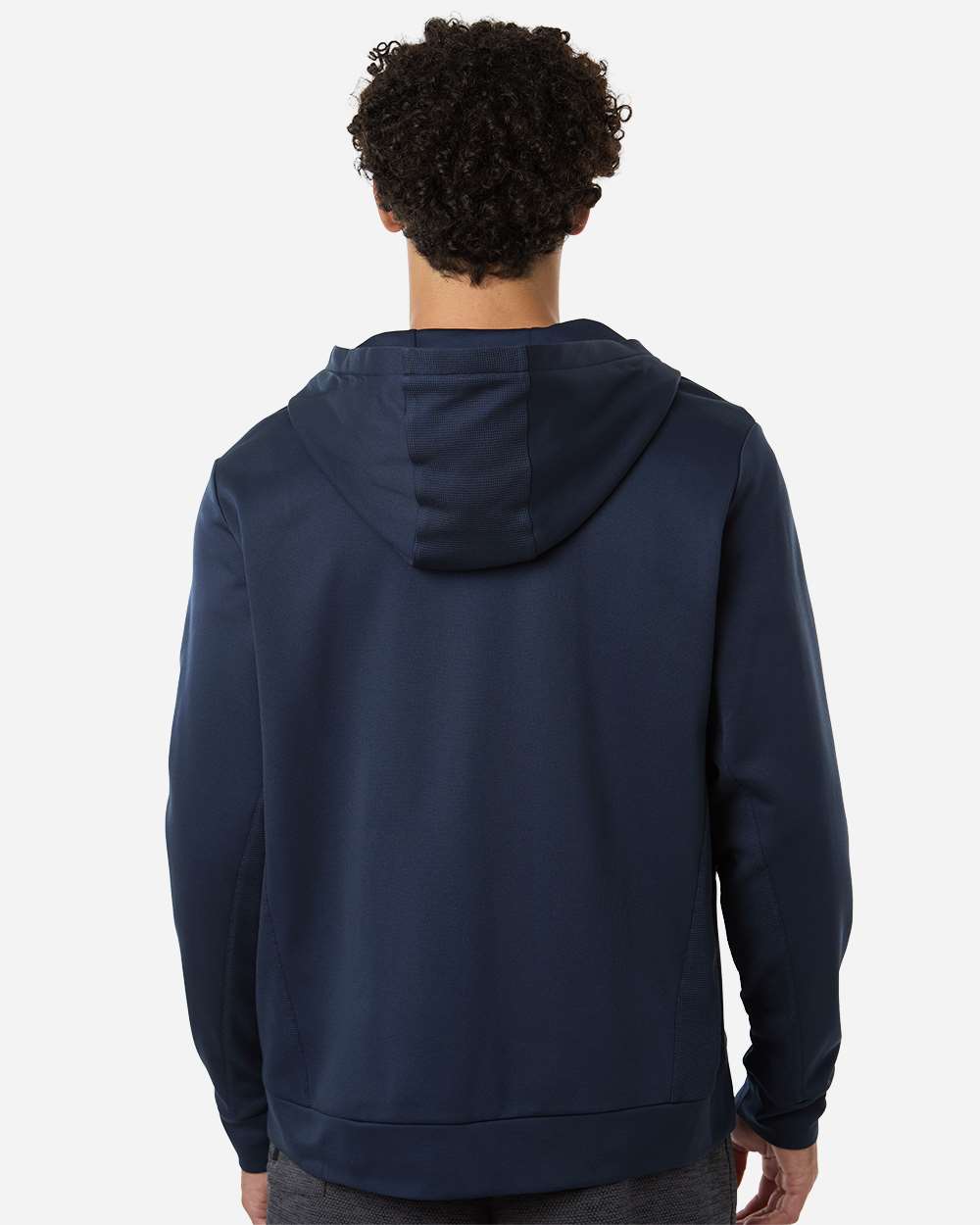Team 365 Tt402 Unisex Squad Tech Fleece Hooded Full-zip - Sport Dark Navy