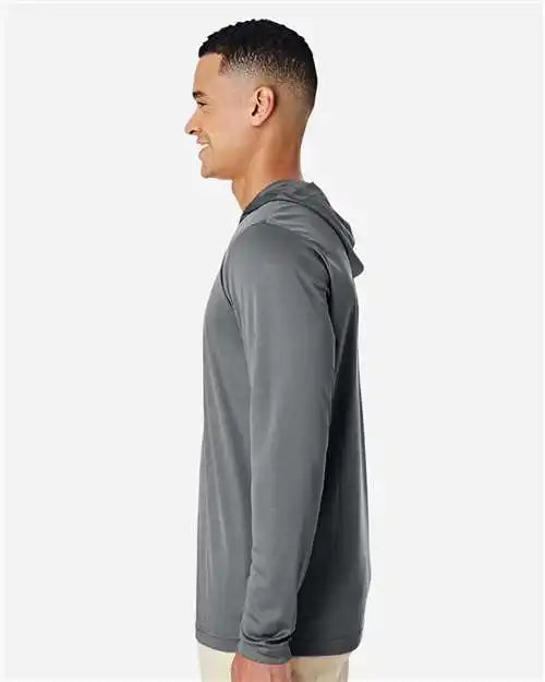 Team 365 Tt41 Men’s Zone Performance Hooded T-shirt - Sport Graphite