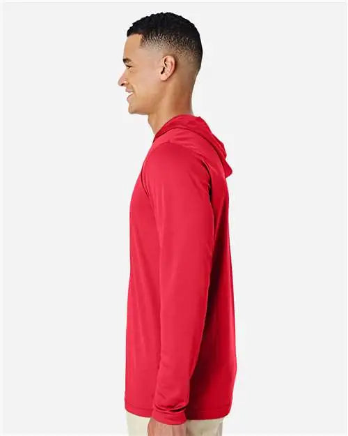Team 365 Tt41 Men’s Zone Performance Hooded T-shirt - Sport Red
