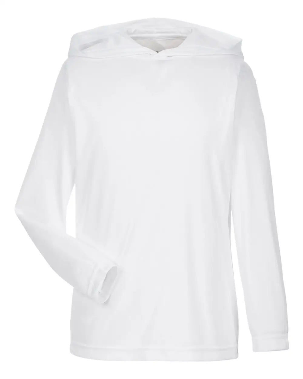Team 365 Tt41y Youth Zone Performance Hooded T-shirt - White - s
