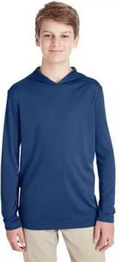 Team 365 Tt41y Youth Zone Performance Hoodie - Sport Dark Navy