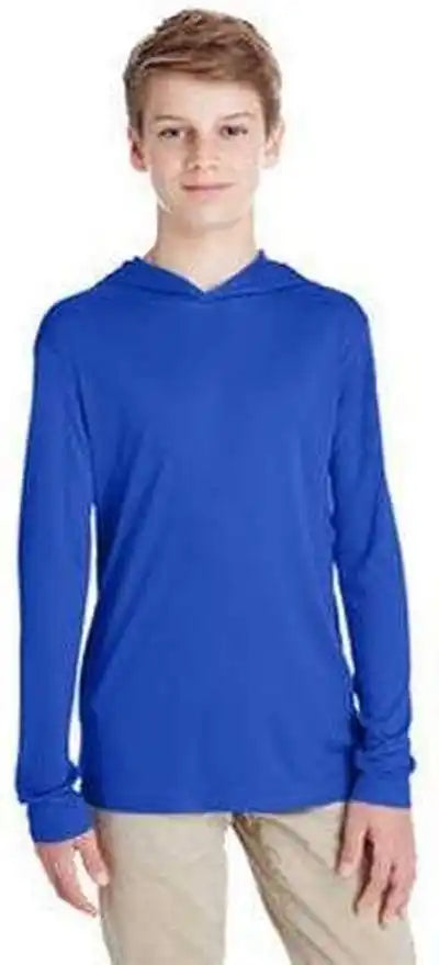Team 365 Tt41y Youth Zone Performance Hoodie Sport Royal