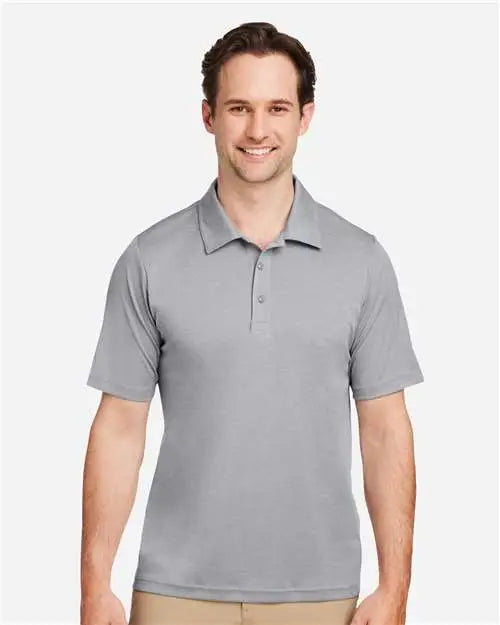 Team 365 Tt51h Men’s Zone Sonic Heather Performance Polo - Athletic