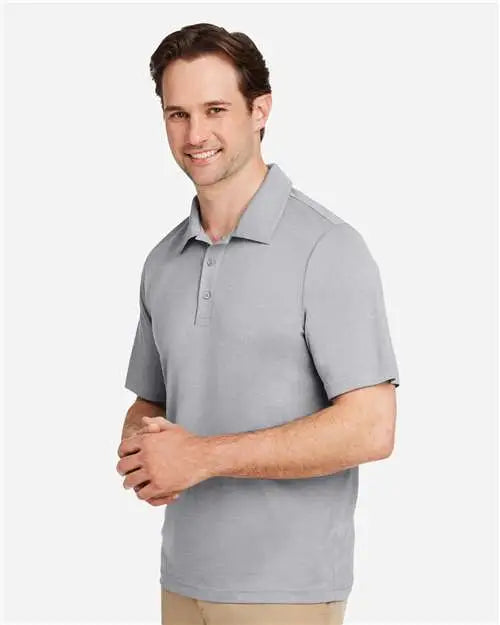Team 365 Tt51h Men’s Zone Sonic Heather Performance Polo - Athletic