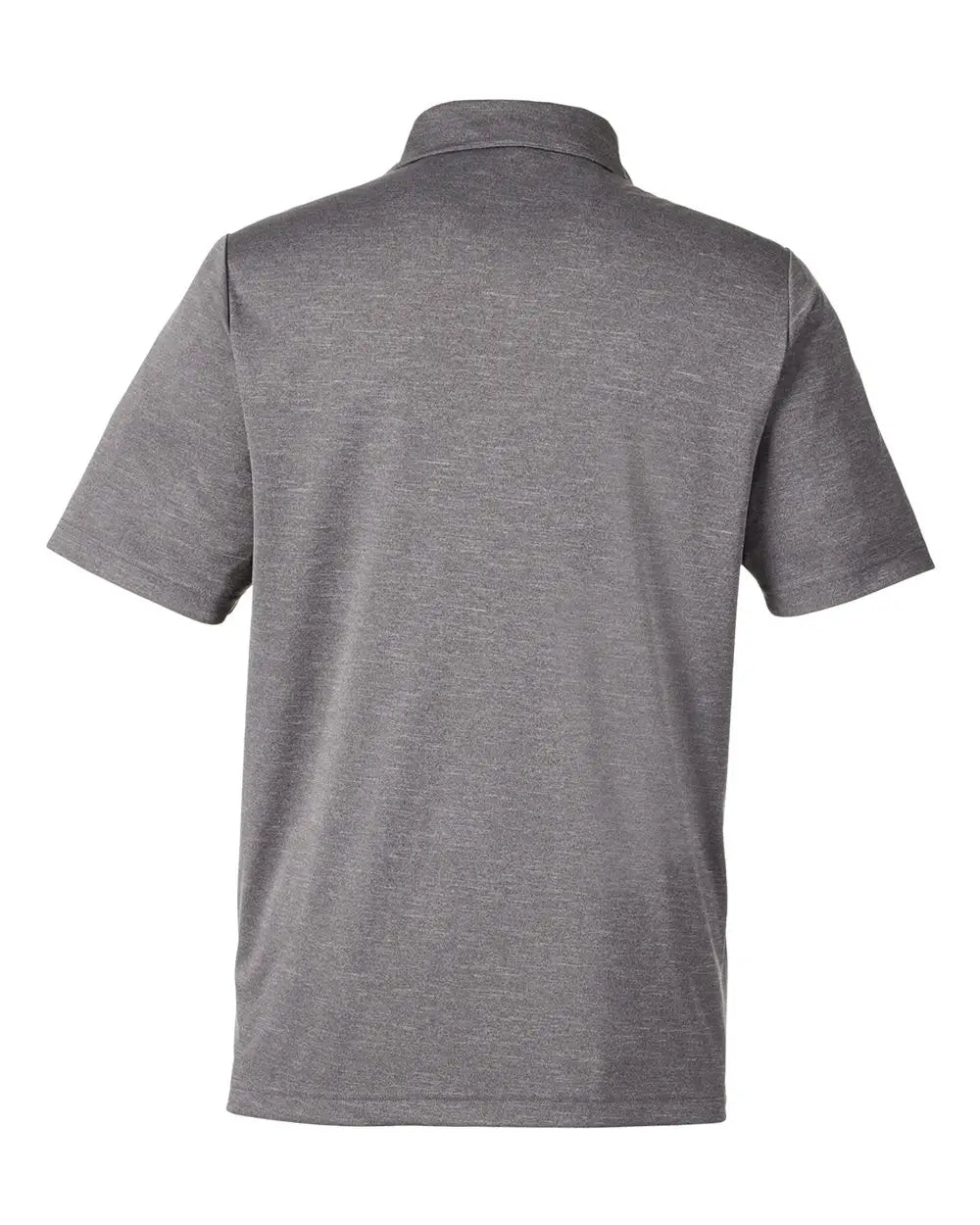 Team 365 Tt51h Men’s Zone Sonic Heather Performance Polo - Dark Grey - Dark Grey Heathr / Xs