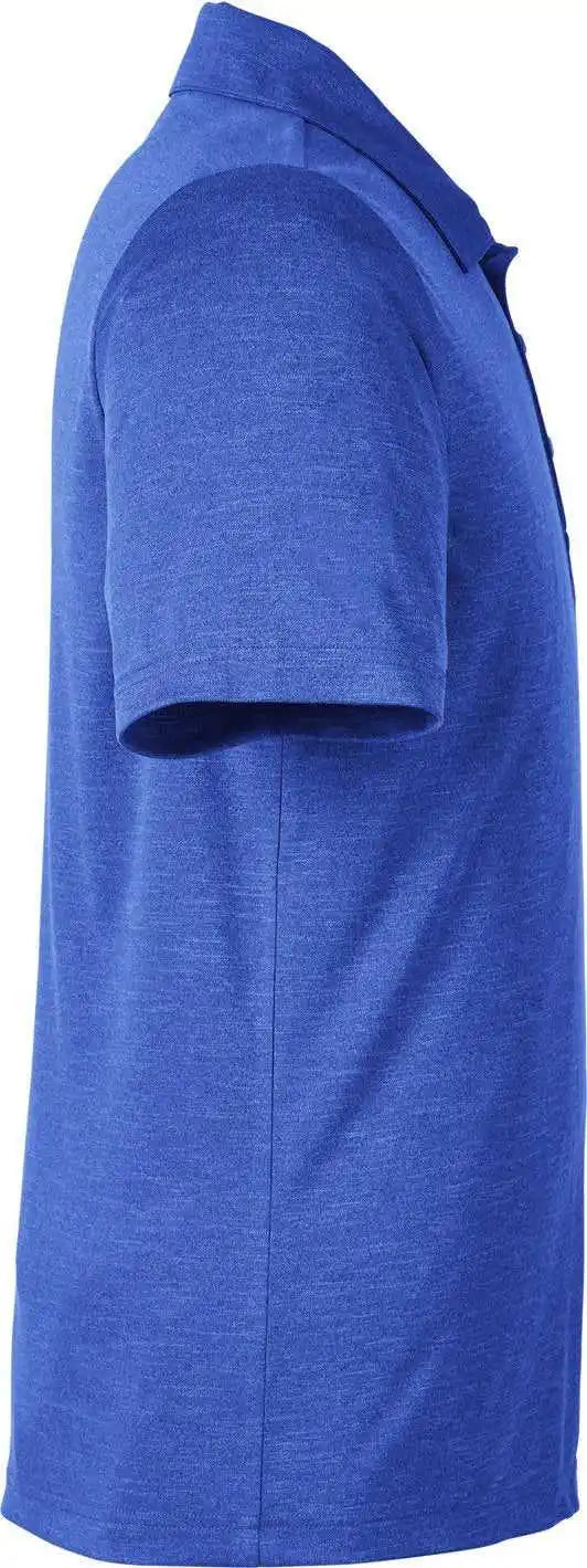 Team 365 Tt51h Men’s Zone Sonic Heather Performance Polo - Sport Royal