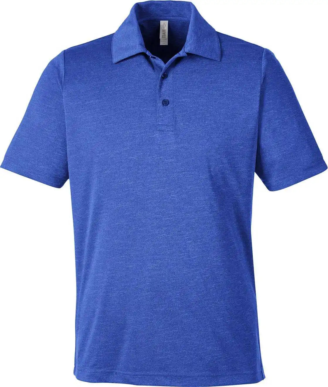 Team 365 Tt51h Men’s Zone Sonic Heather Performance Polo - Sport Royal