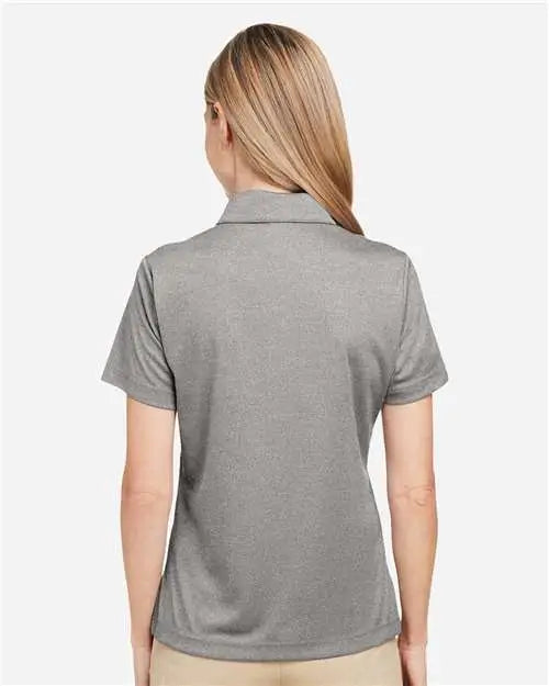 Team 365 Tt51hw Women’s Zone Sonic Heather Performance Polo - Athletic