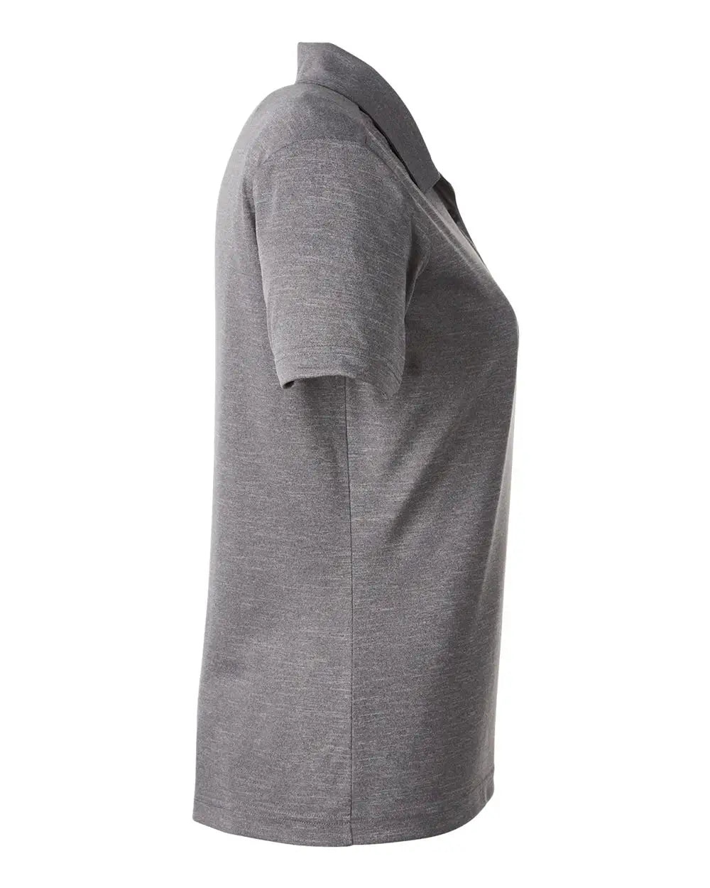 Team 365 Tt51hw Women’s Zone Sonic Heather Performance Polo - Dark Grey