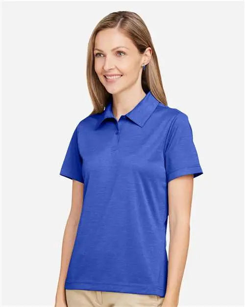 Team 365 Tt51hw Women’s Zone Sonic Heather Performance Polo - Sport Royal