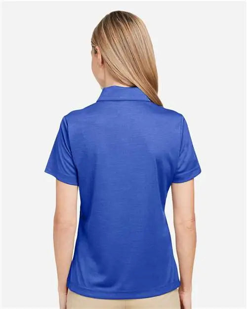 Team 365 Tt51hw Women’s Zone Sonic Heather Performance Polo - Sport Royal
