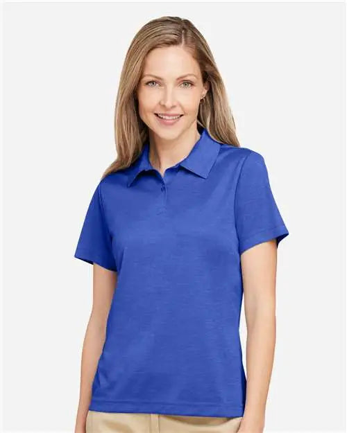 Team 365 Tt51hw Women’s Zone Sonic Heather Performance Polo - Sport Royal