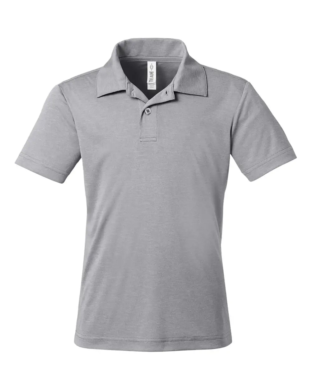 Team 365 Tt51hy Youth Zone Sonic Heather Performance Polo - Athletic - Athletic Heather / s