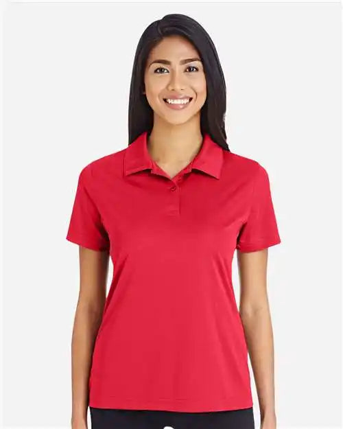 Team 365 Tt51w Women’s Zone Performance Polo - Sport Red - Xs