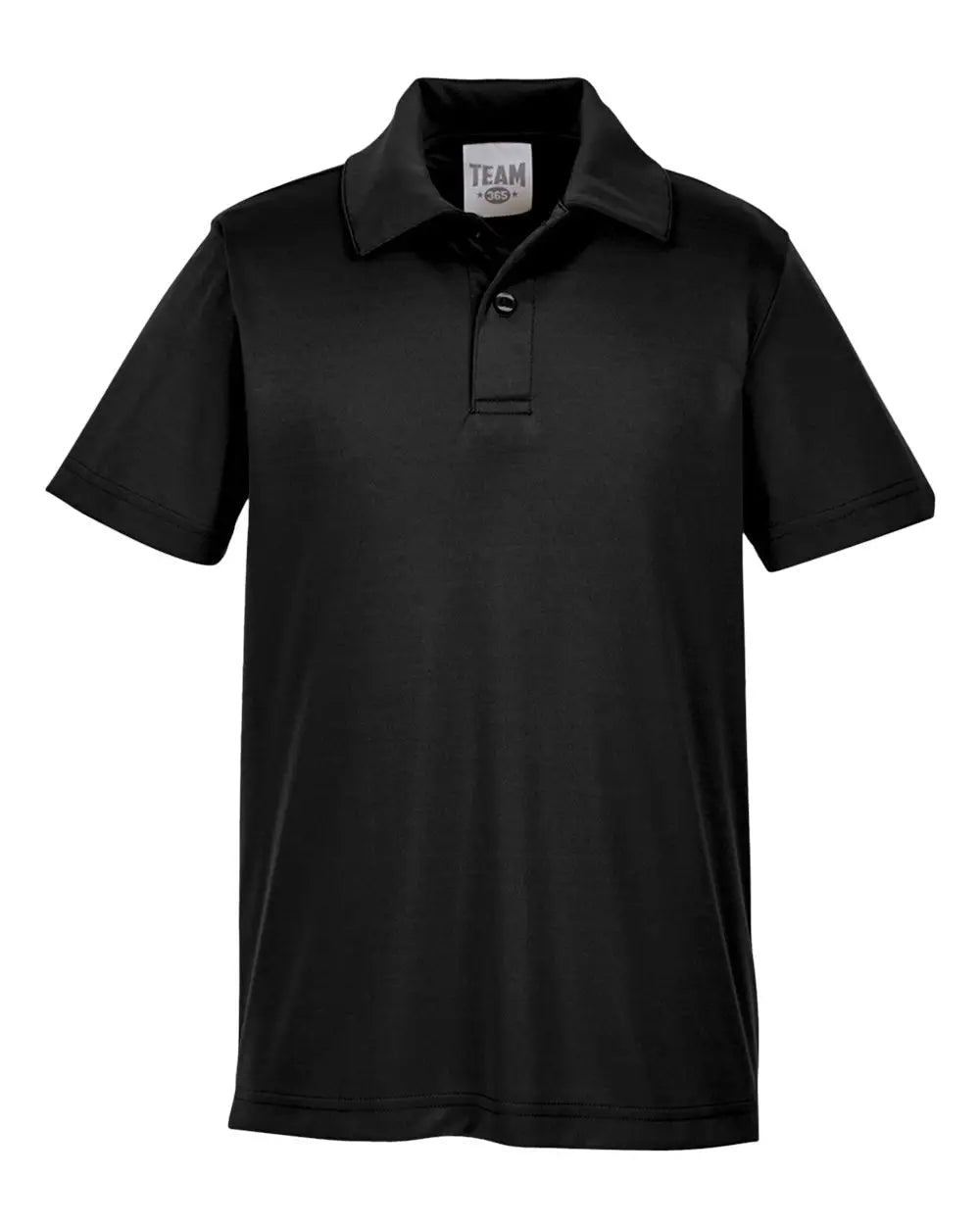 Team 365 Tt51y Youth Zone Performance Polo - Black - s